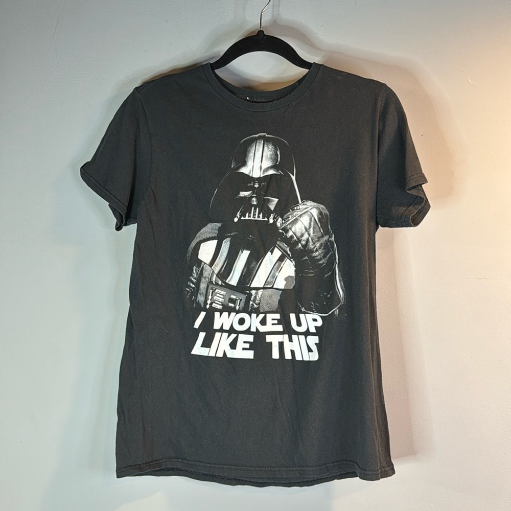 I woke up like this graphic tee, Darth Vader,  Star Wars